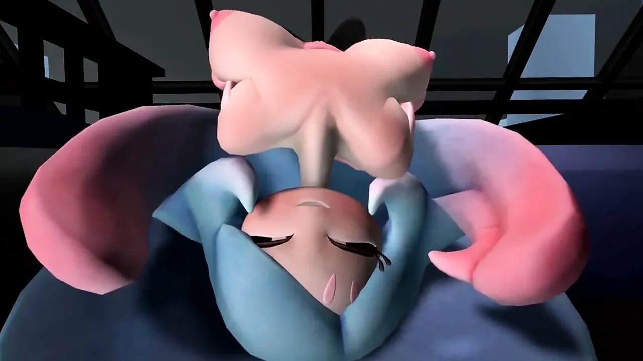 Hatterene Upside Down on the Bed - Facefuck