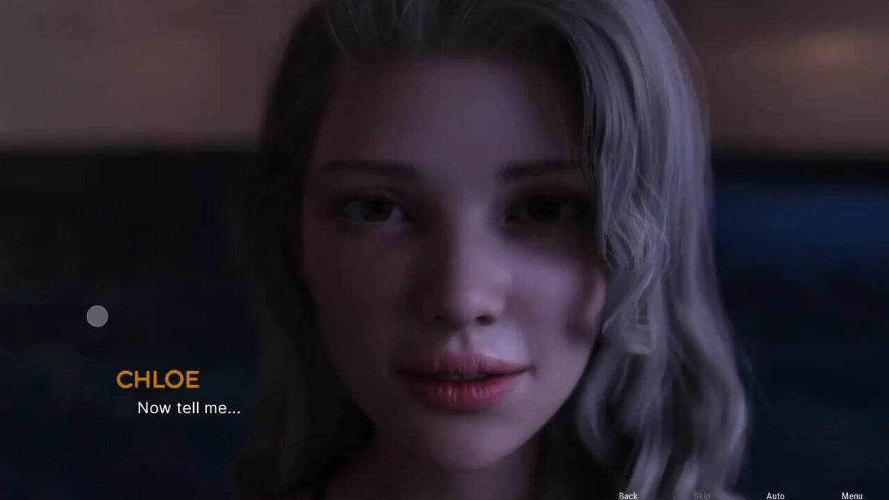 Shattered minds Gameplay Chloe Give HandJob in Night Beach
