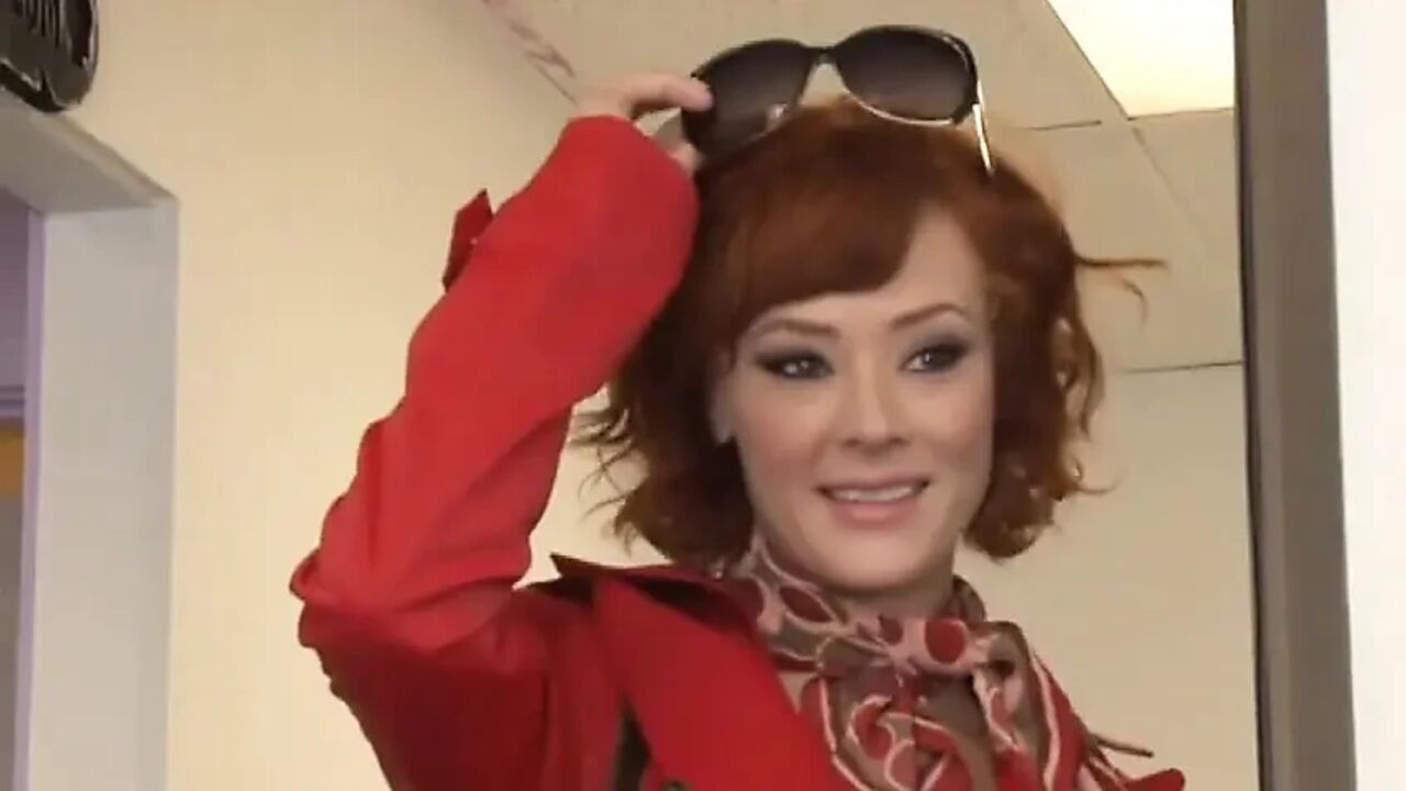 Anal defloration of redhead in heat