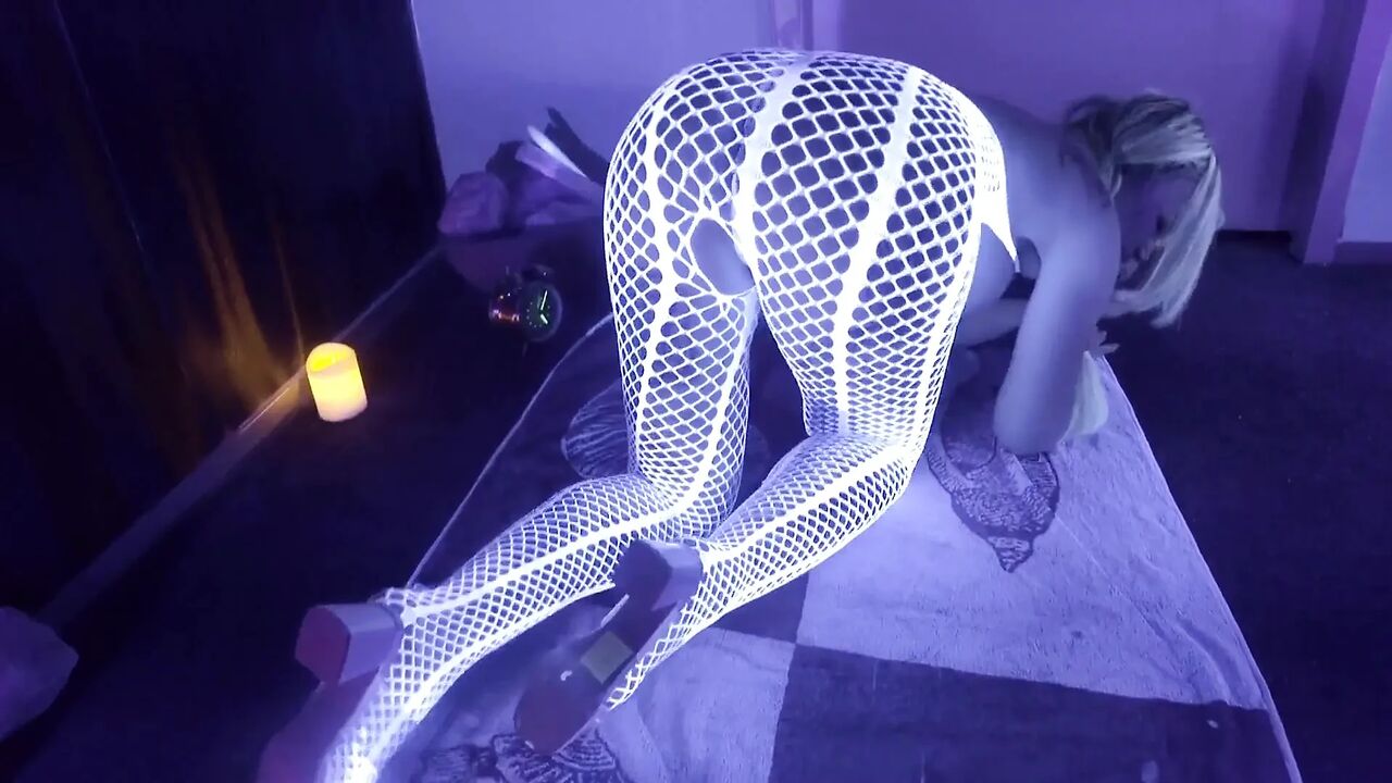 Twilight Zone Blacklight Cosplay