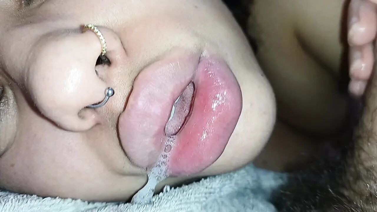SLUT WAITS EAGERLY FOR ALL CUCKOLD CUM