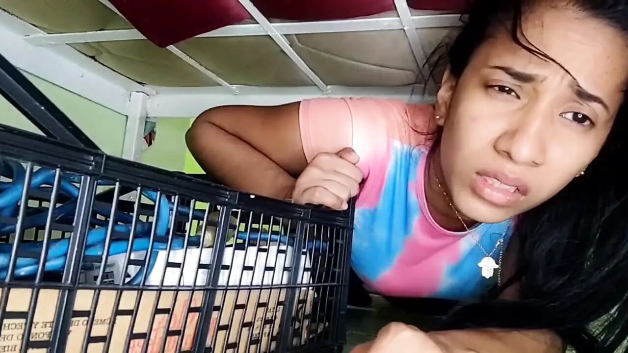 I got stuck under the bed and my step brother took advantage of it I invite you to watch how this video ended