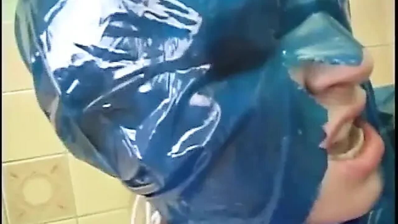 Fetish fuck for a girl wrapped into latex