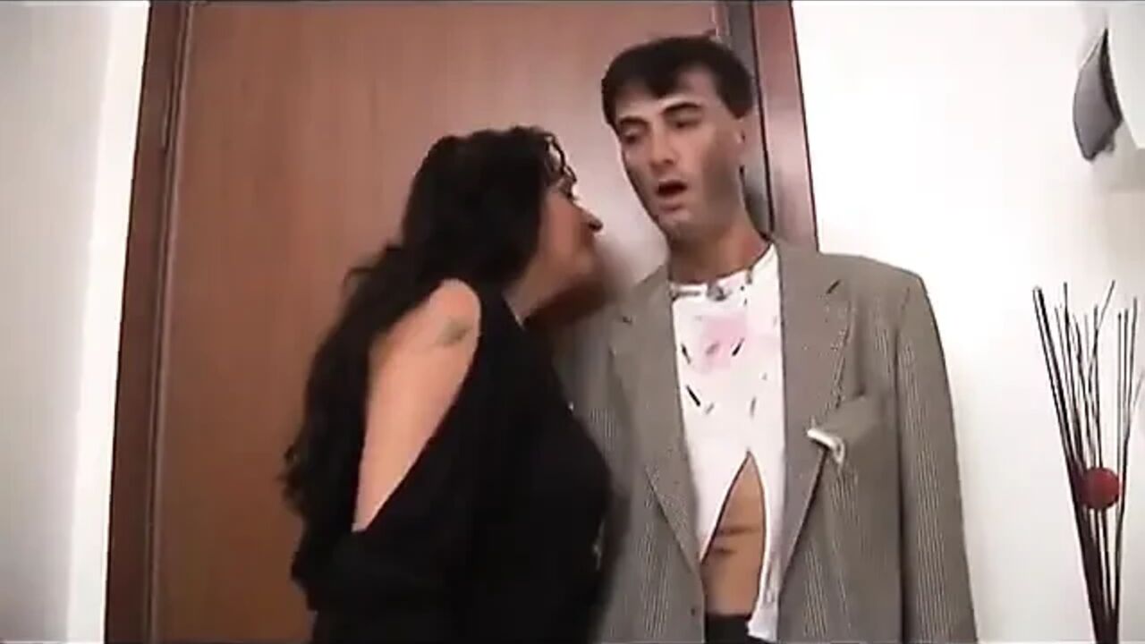 Dirty milf gets fucked by a young bum