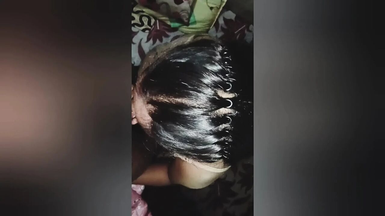 A nude girlfriend fucked his boyfriend when his home alone