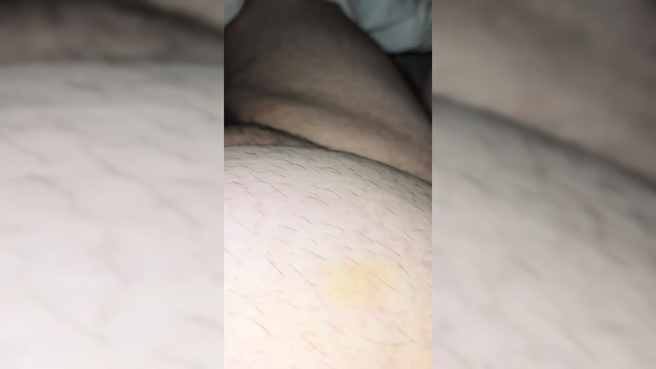 Step mom ass get slapped by step son naked in bed near her ass