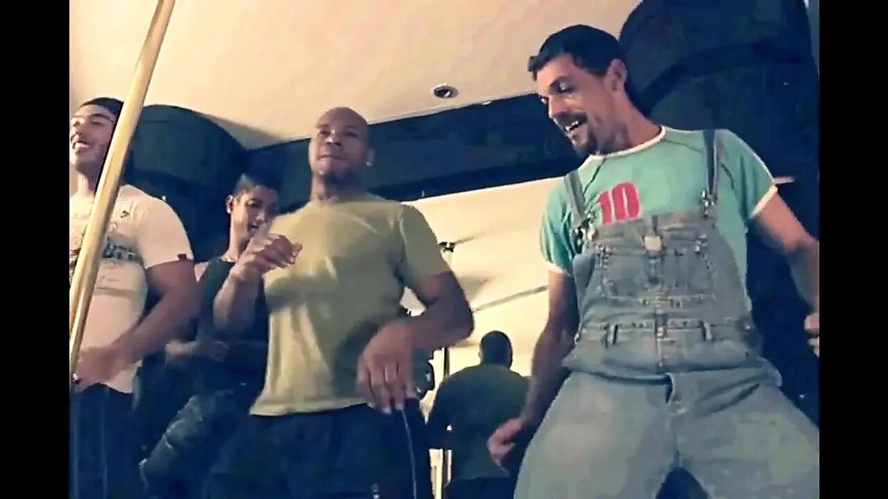 Gangbang for an Older Slut Getting Cummed on Tits by Big Cocks