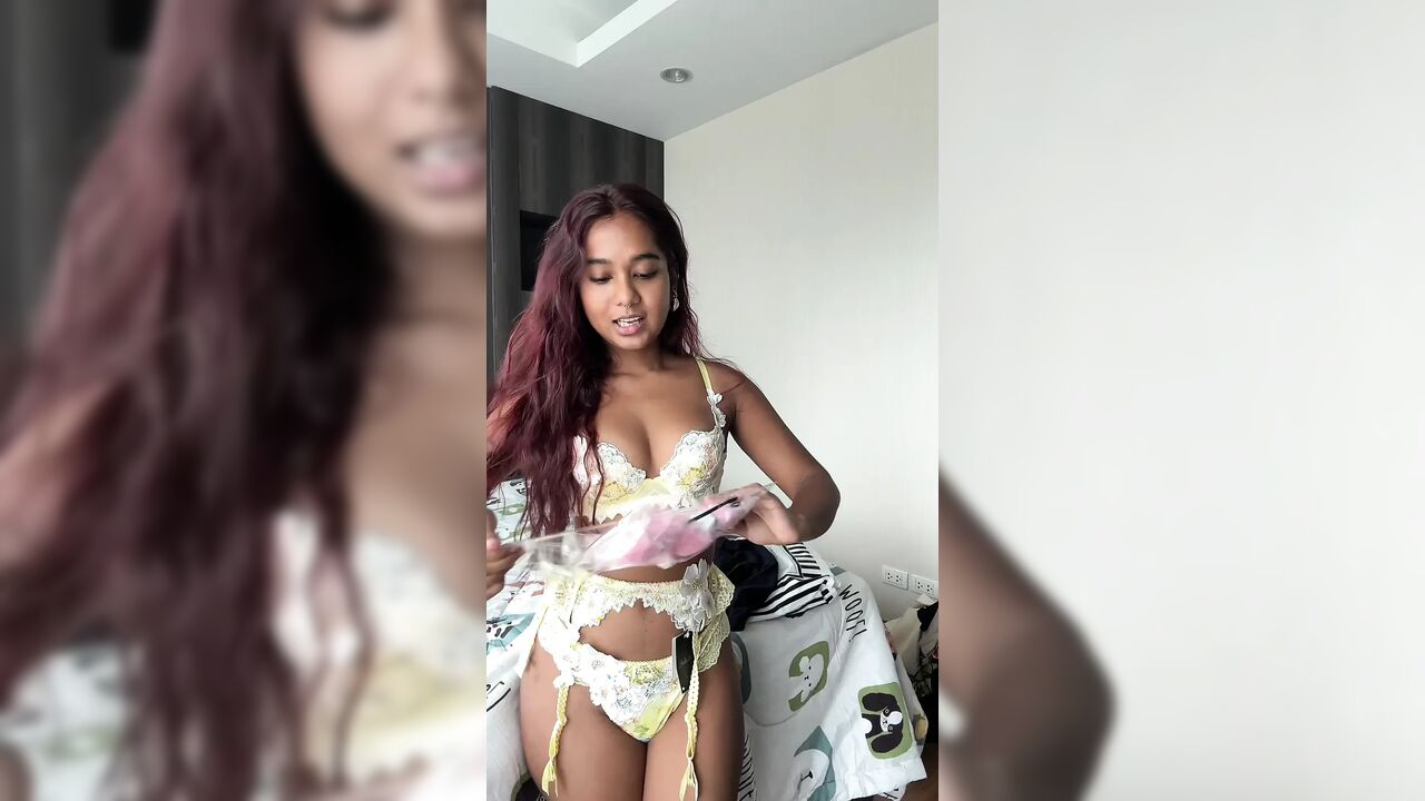 Naughty things I bought in Japan: Petite Desi Mia Z try on haul