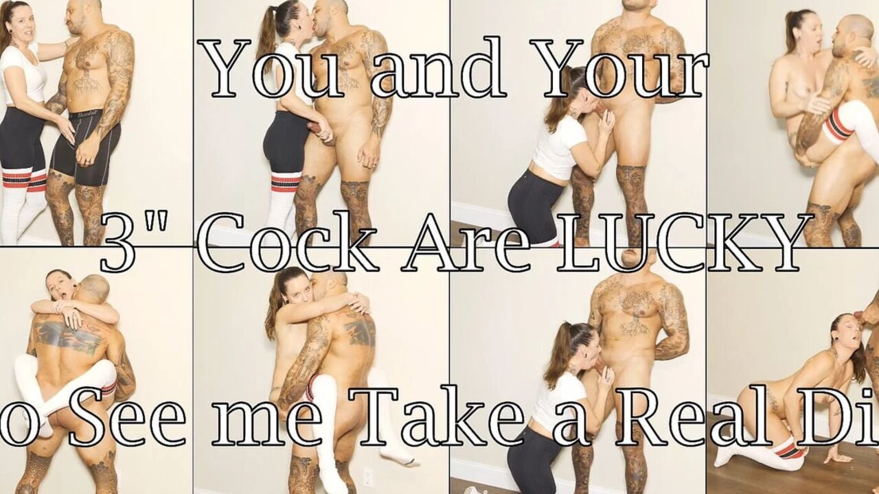Getting Fucked by a Real Man's Cock While You Just Watch