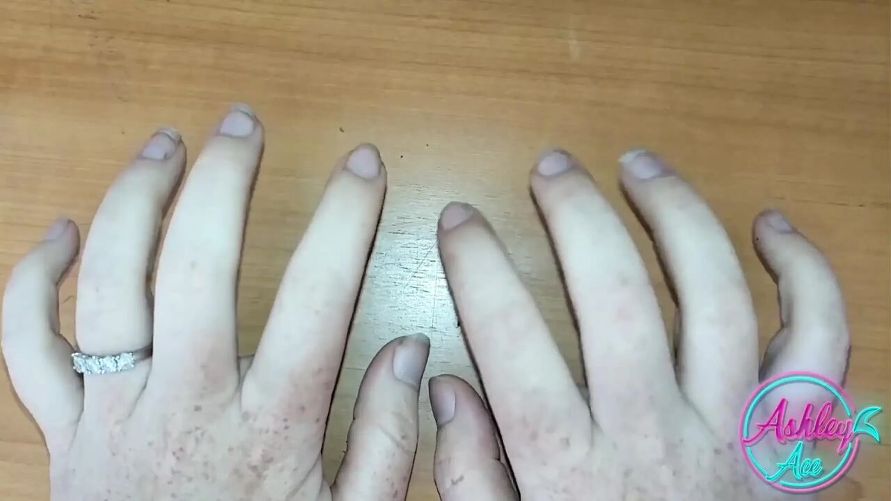 Ashley Ace Fingernail Tapping