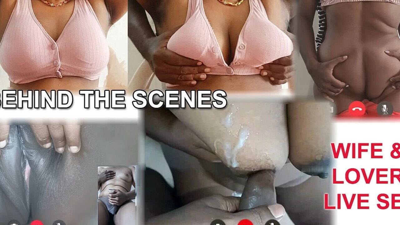 Wife & Lover Live Sex - Behind the Scenes of Wife Pressing Boobs to Tempt Lover