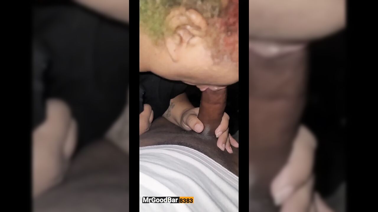 Christmas Hair Blowjob