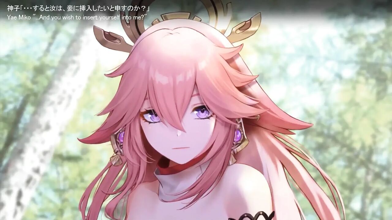 Yae Miko Is in (undressed Version)