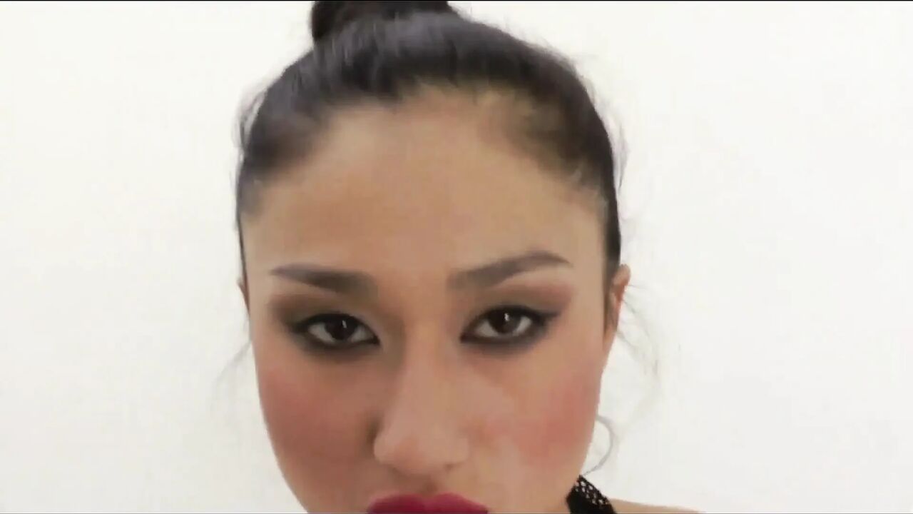 Asian babe loves big cock in ass in mouth