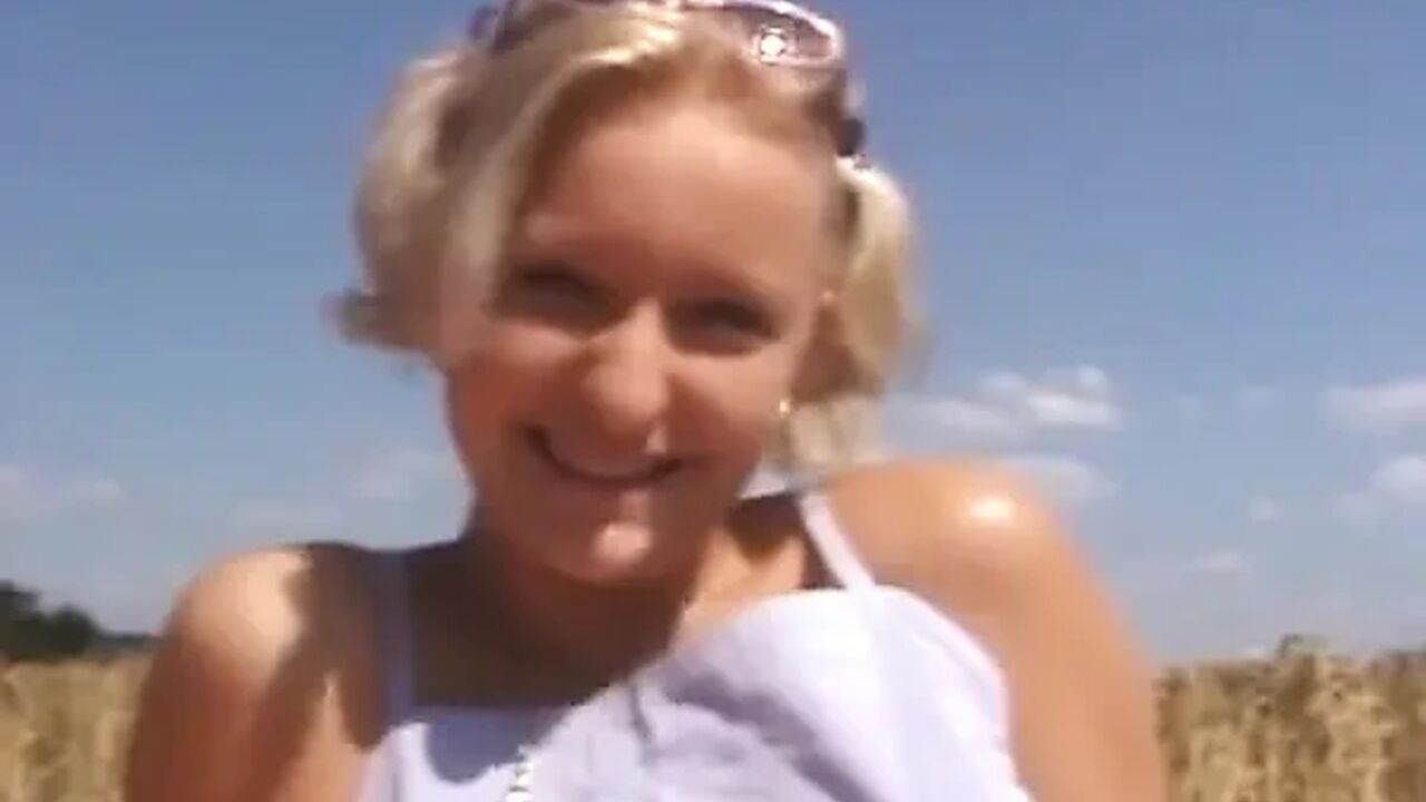 German Amateur Teen Solo Female Outdoor Blonde