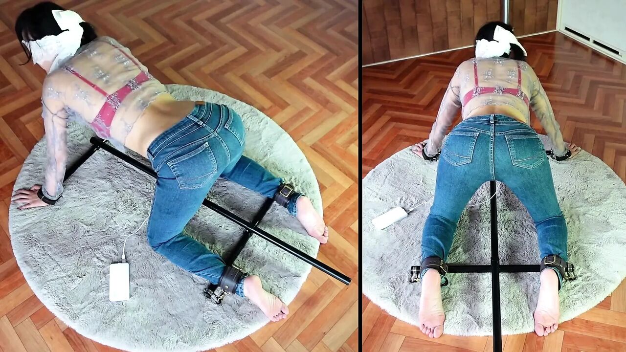 A Woman Is Restrained on All Fours and Left at Home Alone