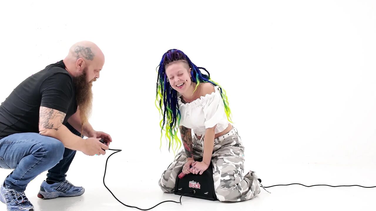 Sybian Test and Blowjob on Daddy