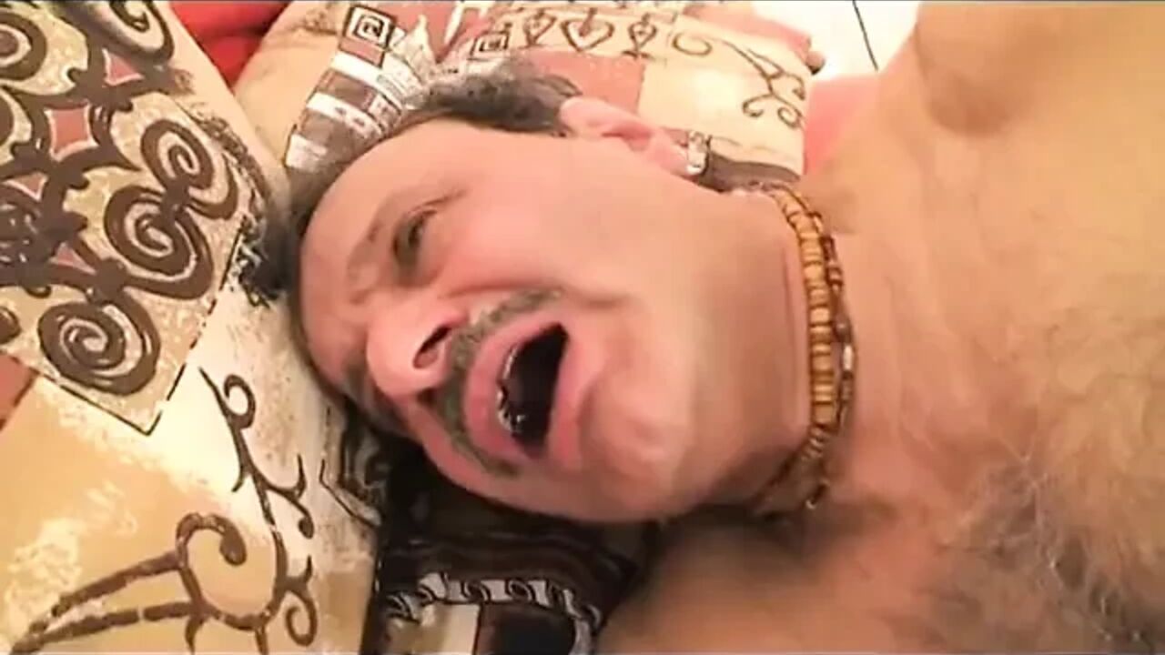 Old pig fucks a hot teen with his wife watching