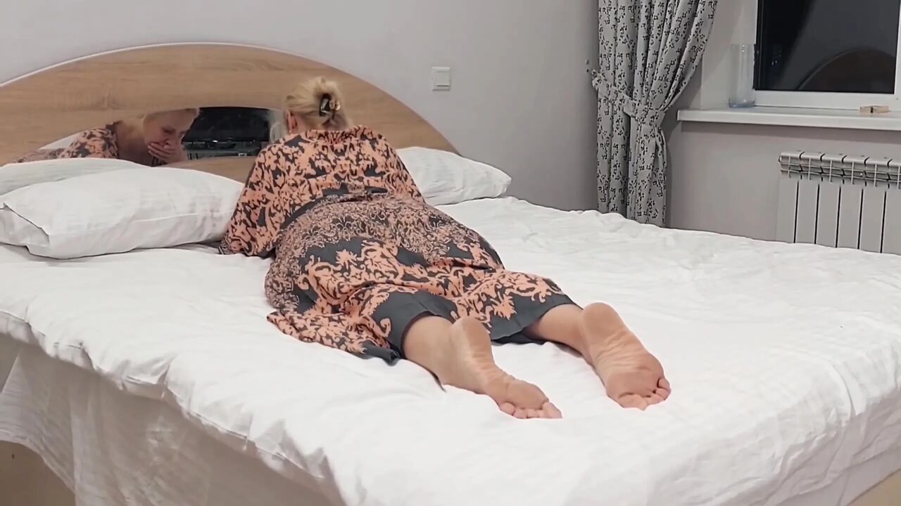 Amateur Mature Wife Enjoys Half Naked Sex