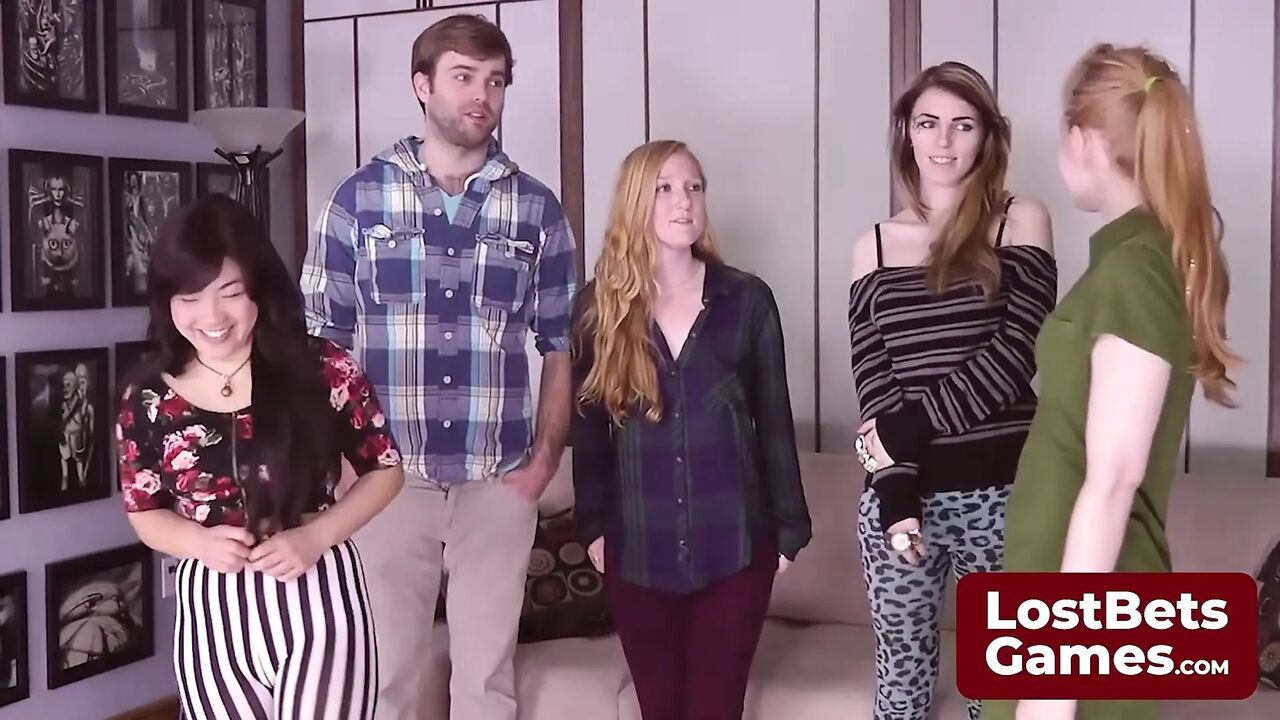 New Girls Join a Wild Strip Rock Paper Scissors Game
