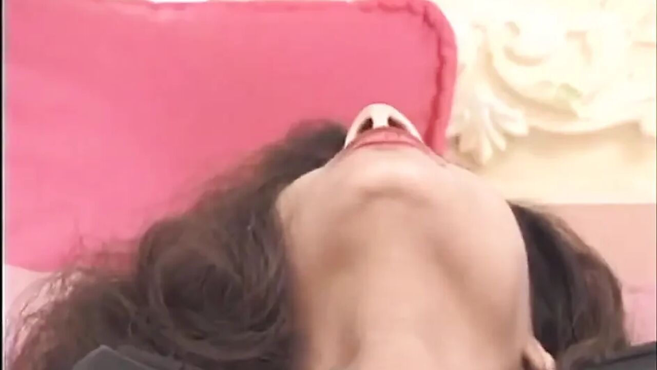 Hot young skinny ebony chick double penetration.