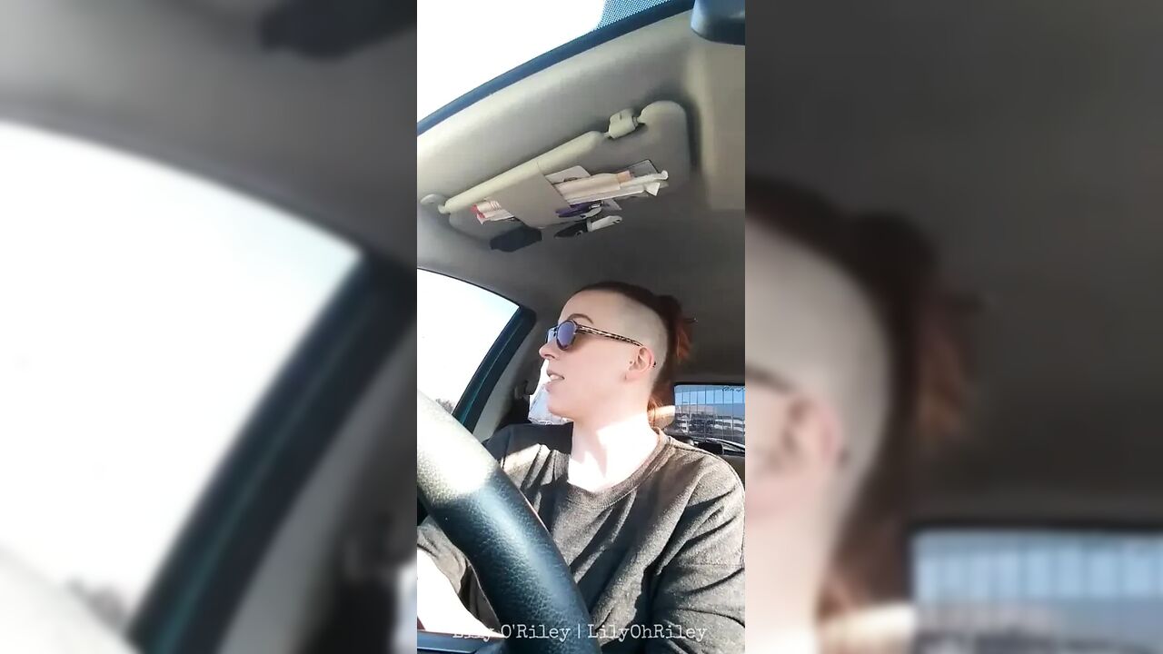 Alt Redhead Cums After Public Exhibitionism