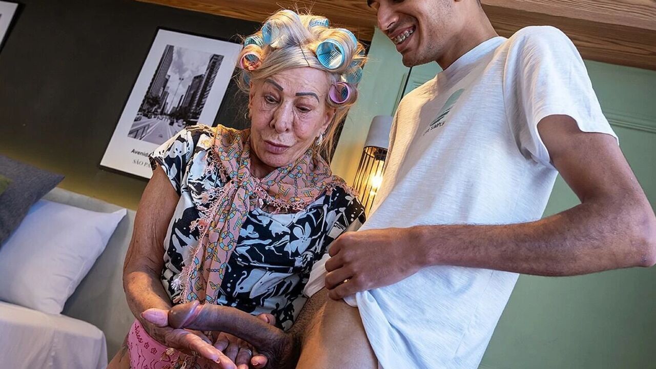 Tattood 79 Year Old Granny Is Totaly Shocked