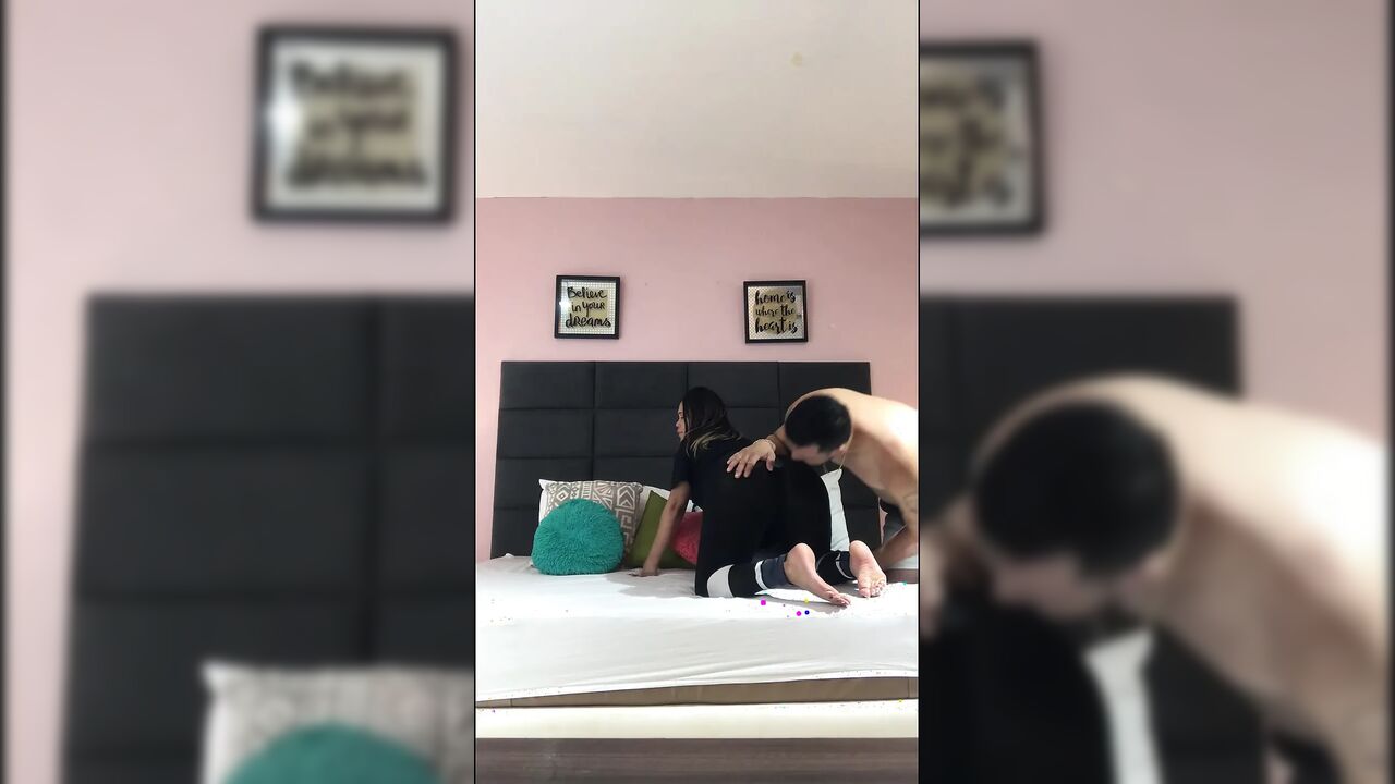 I fuck my wife passionately until I orgasm.