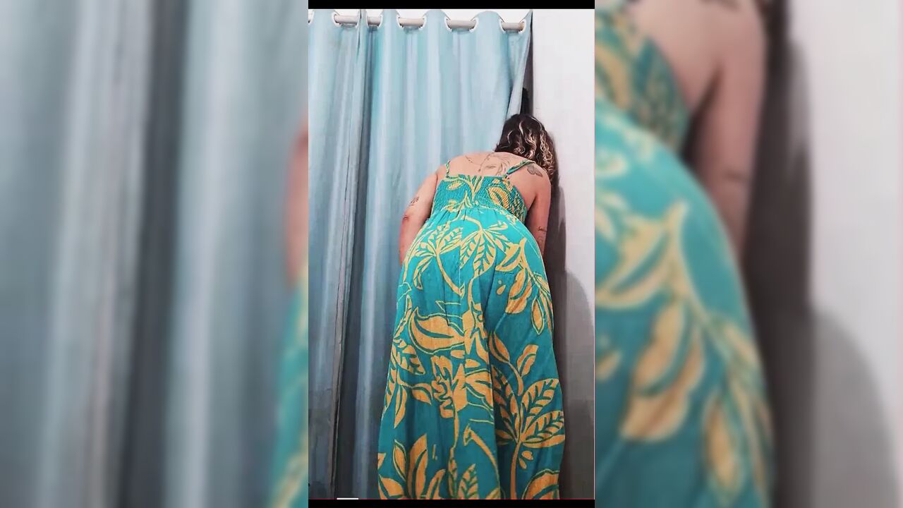 Real Sex Inside a Store Fitting Room with Cumshot on the Face.