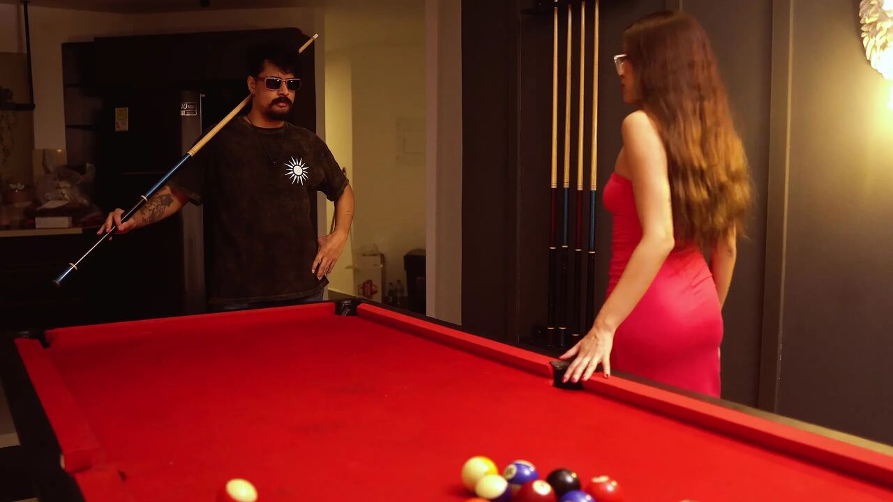 A Slut Approaches Me While I Play Pool, We Fuck Right There