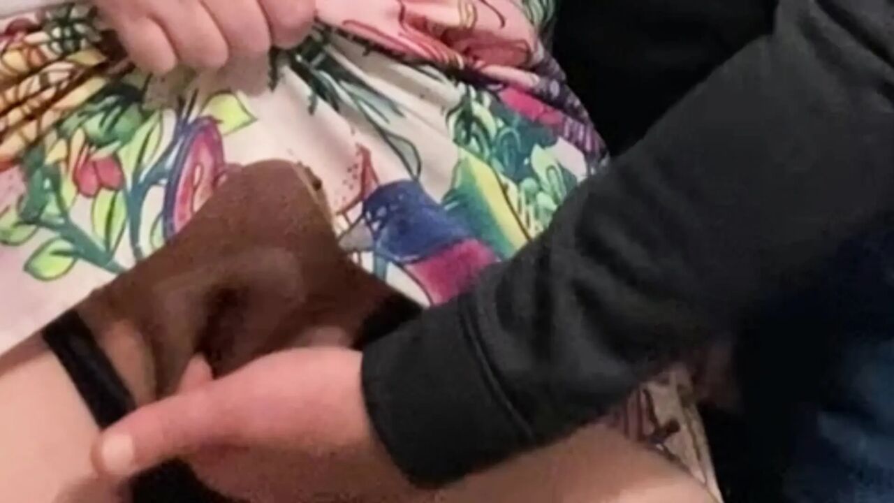 OMG!!! Old Man Masturbate Me in The Subway