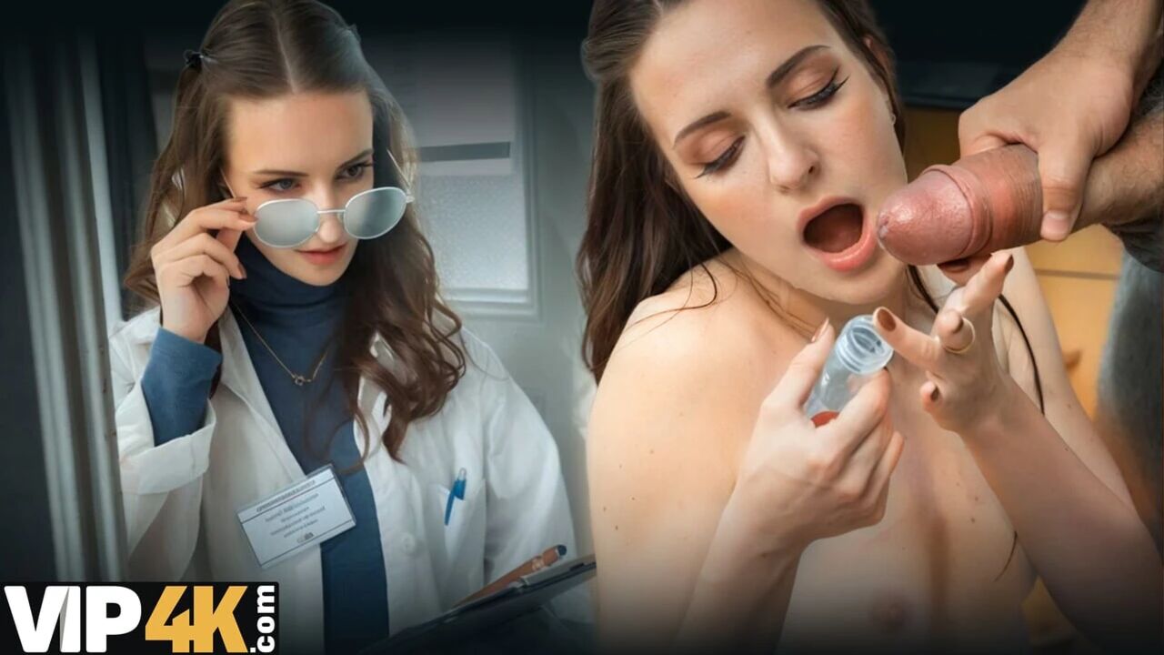 DADDY4K. Pervy nurse is cheating right in the doctor's office
