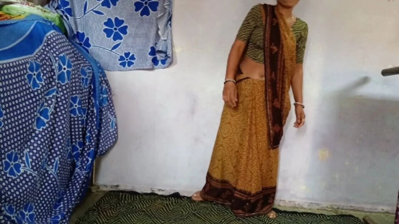 Desperate for a cock, the friend's wife is standing up and fucking her pussy with my cock