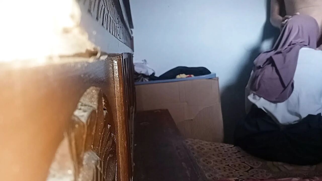 My stepcousin was sitting in my sister-in-law's room.