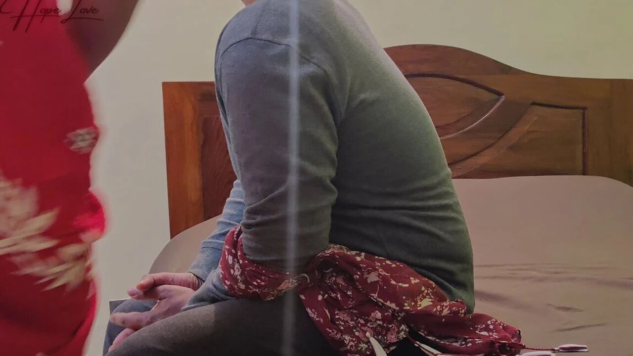 Horny Housewife Brings a Guy and Has Sex on Her Bed When Husband Is at Work