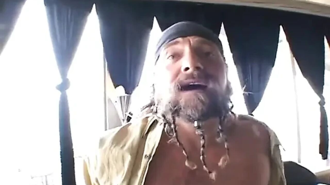 Hot girl gags on two huge cocks then gets a hard fuck in turns
