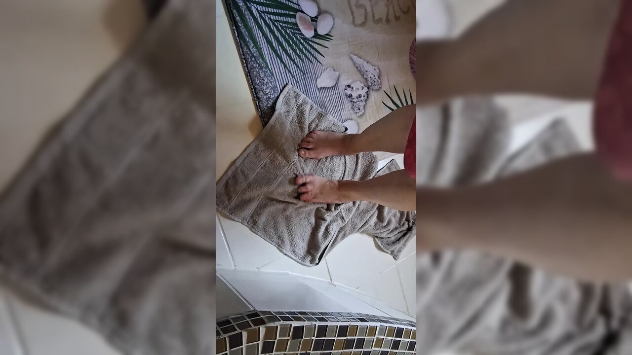 Washing Dirty Feet in the Bathtub