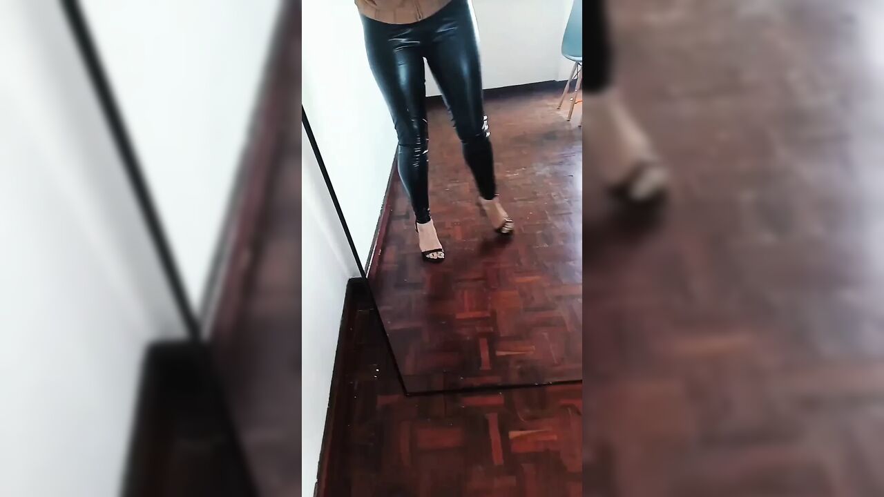 Leather Pants and Stilettos