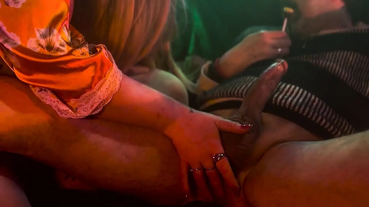 Amazing Edging Handjob From Stepaunt Pam
