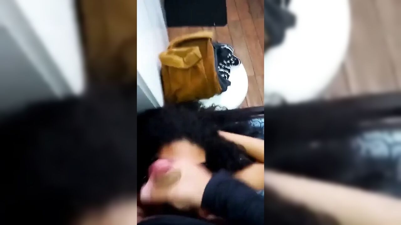 Stepdaughter's Fuck in Throat and Smell Cum