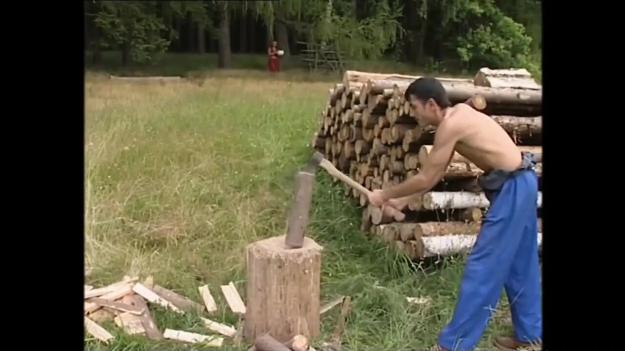 Little Red Cock Sucks Cock in the Woods