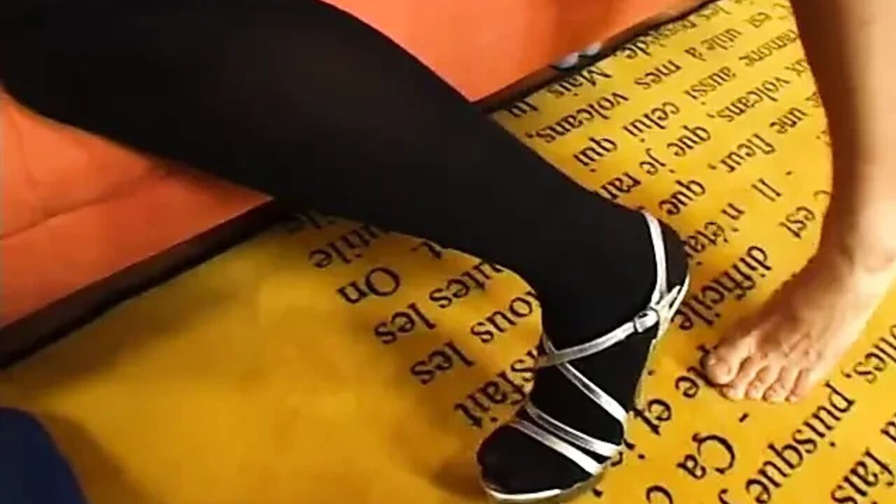 Unleashed blonde in black stockings ass fucked by a big cock