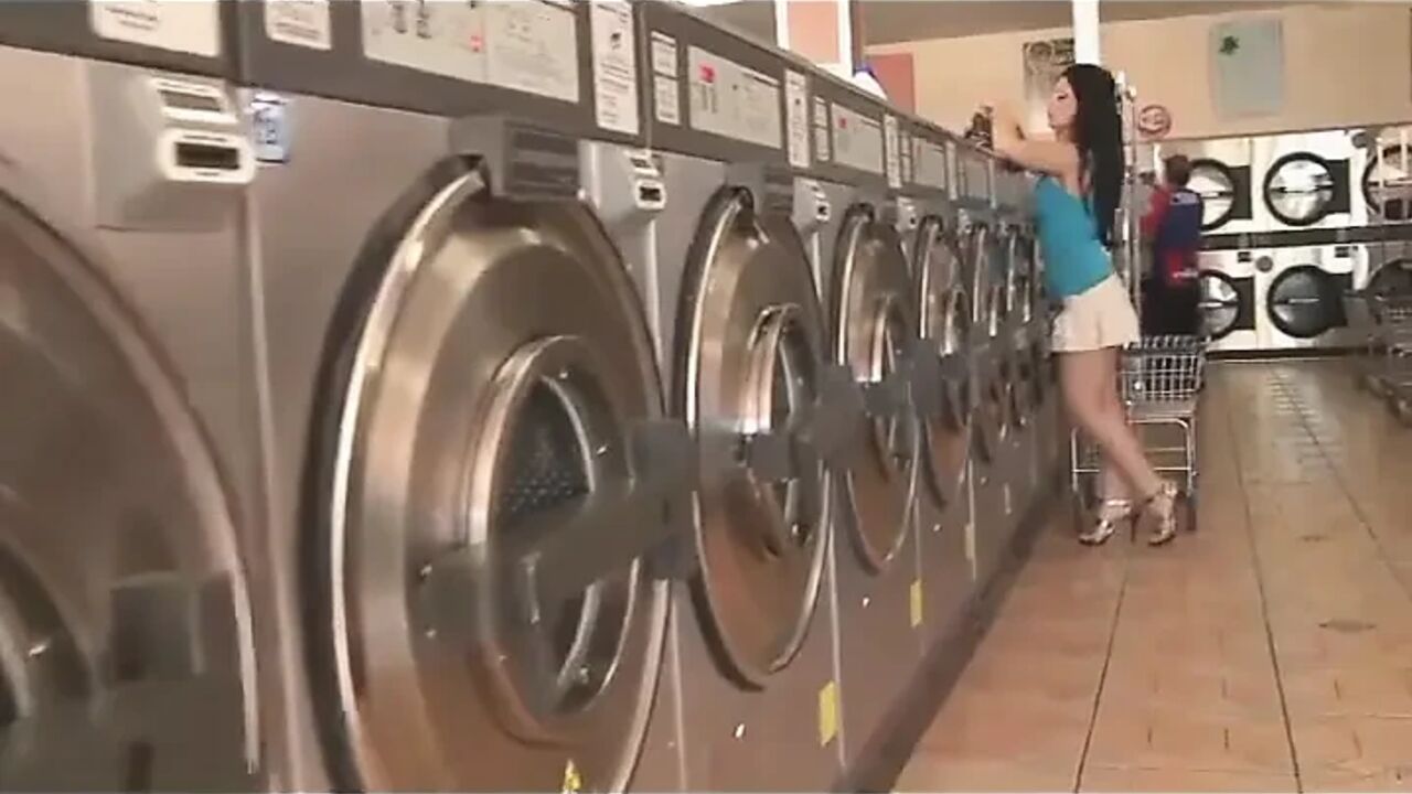 laundry slut comes over for dick