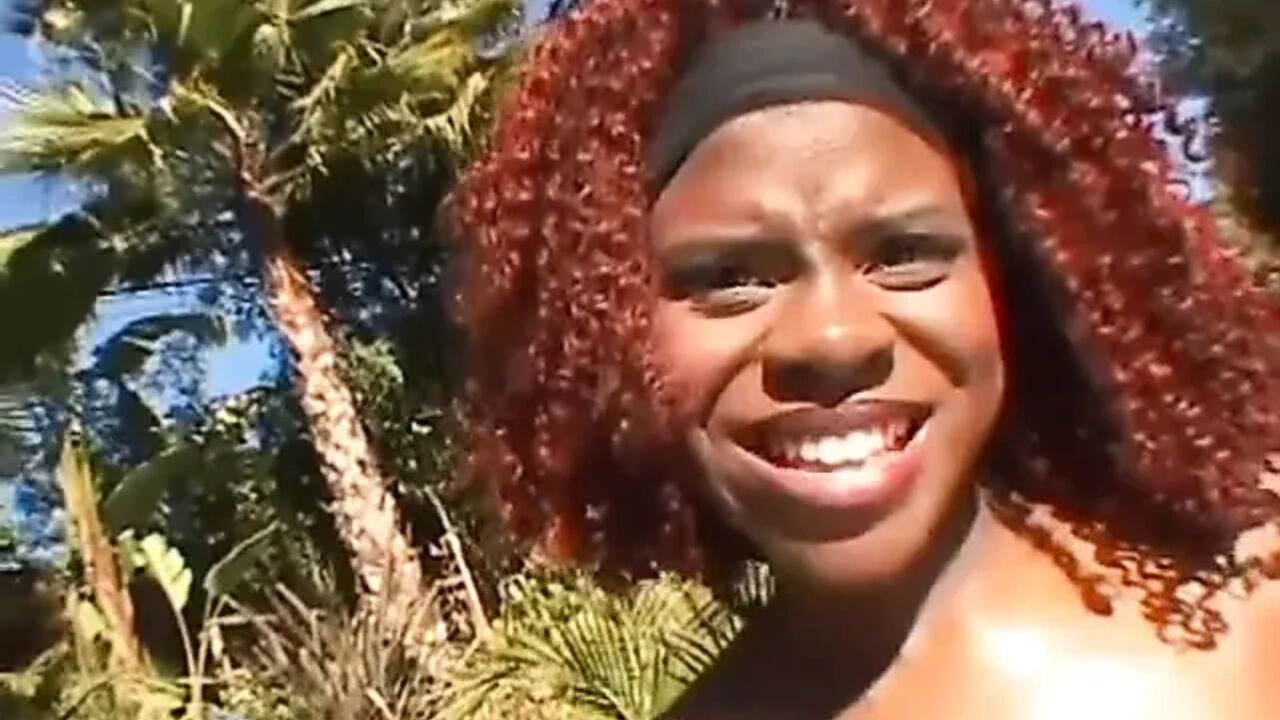 Two huge cock for ebony