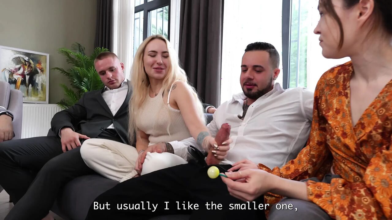 Hot Bella Mur Tells Us About Her Personal Life During Hard and Deep Fuck by Two Huge Cocks!