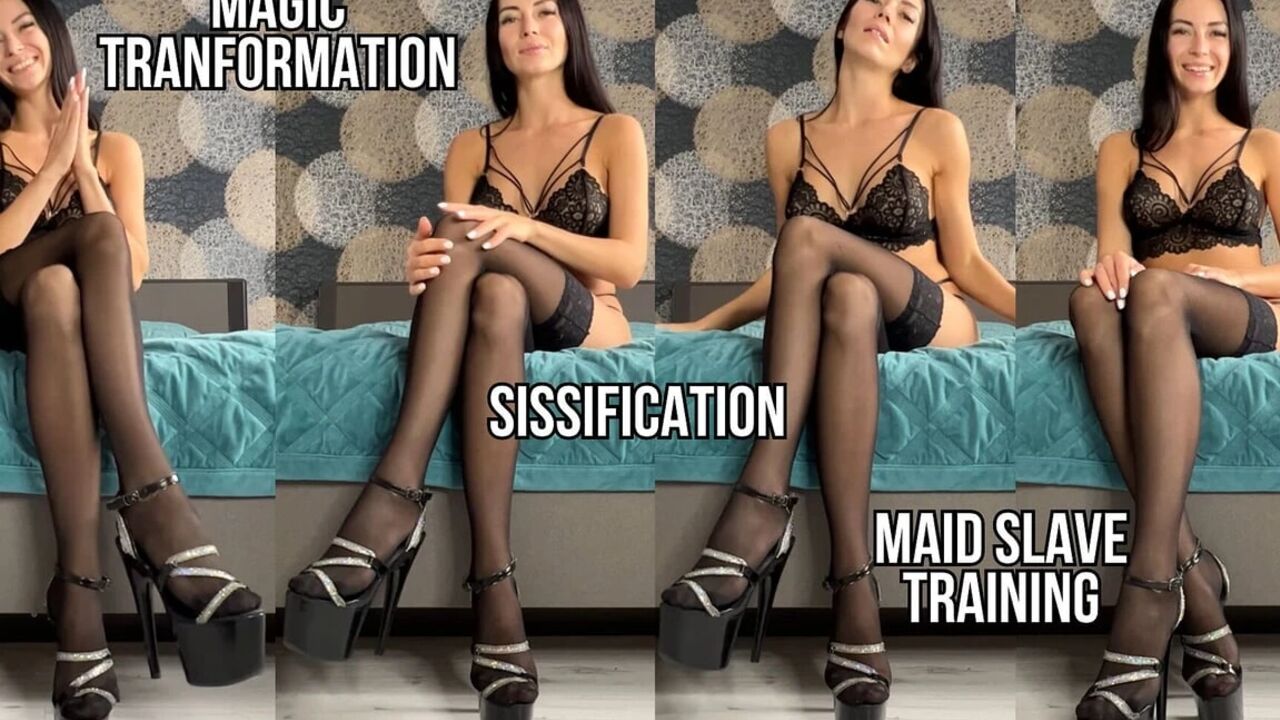 Magic Fantasy: I Transform You Into a Real Sissy Slave Girl