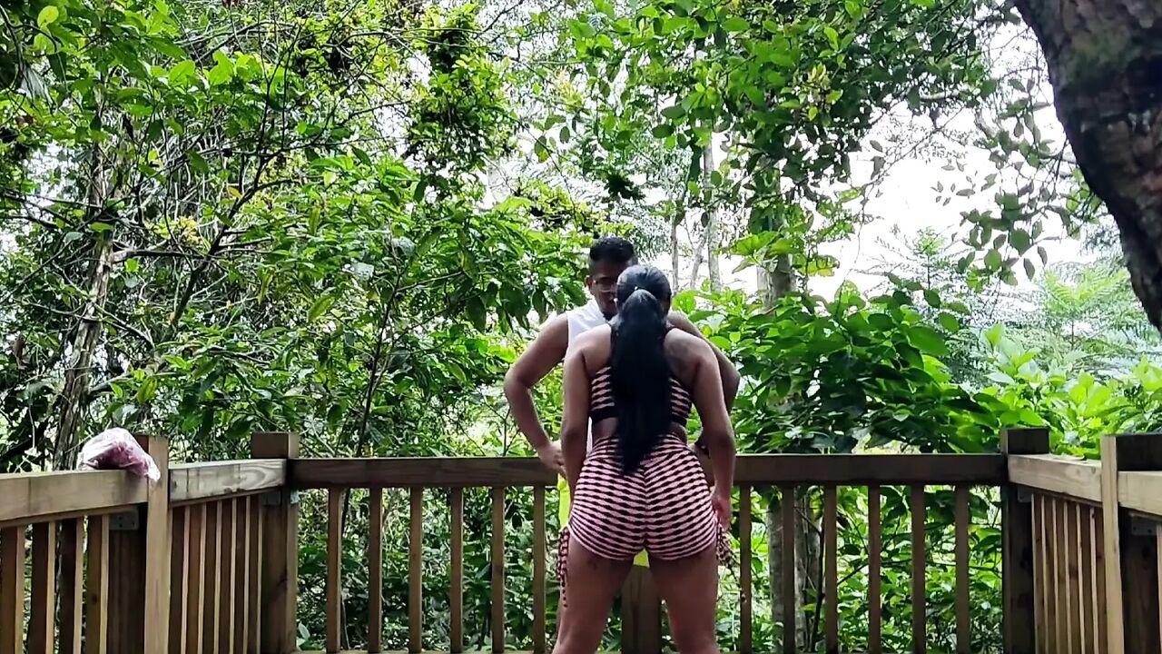 Training in The Forest with My Personal Trainer