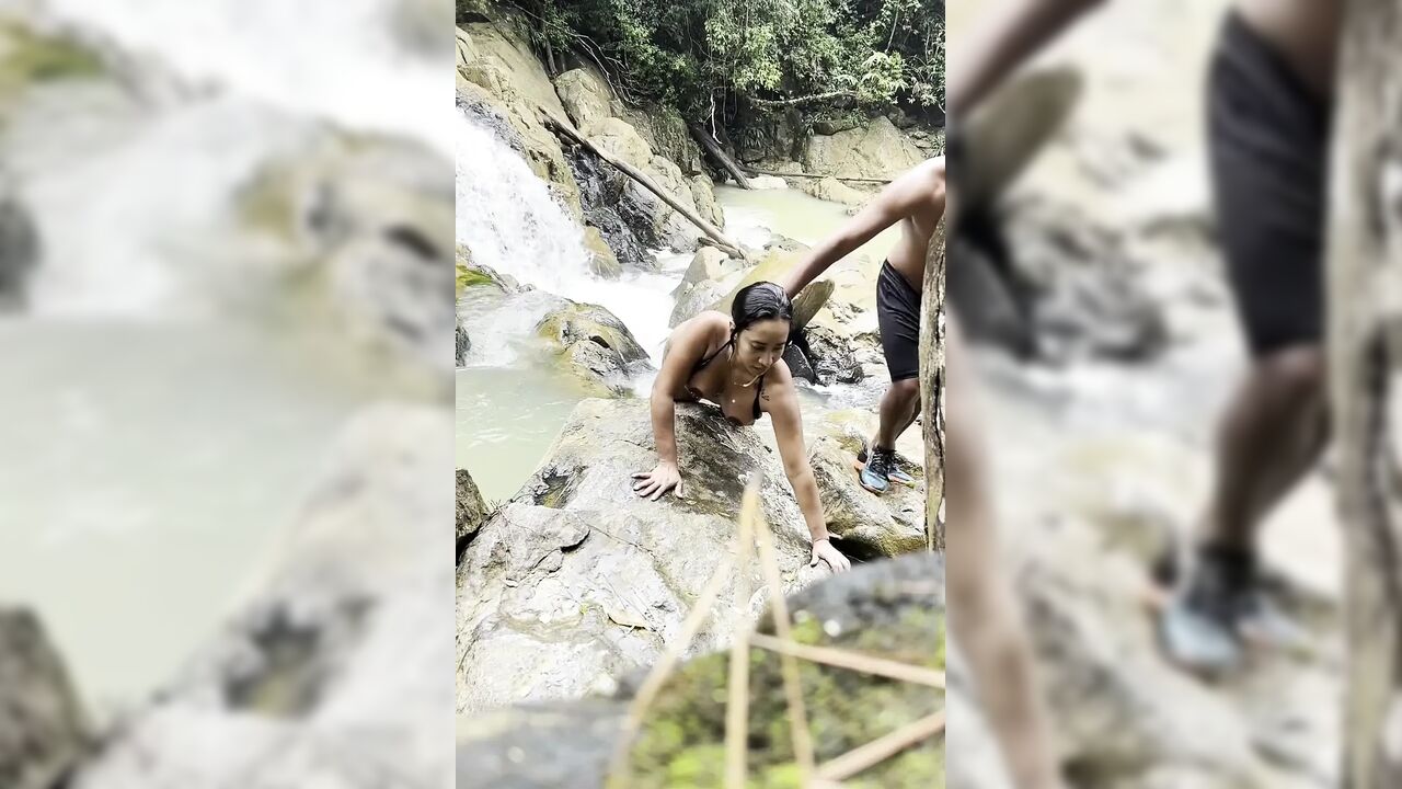 I've been caught next to the river