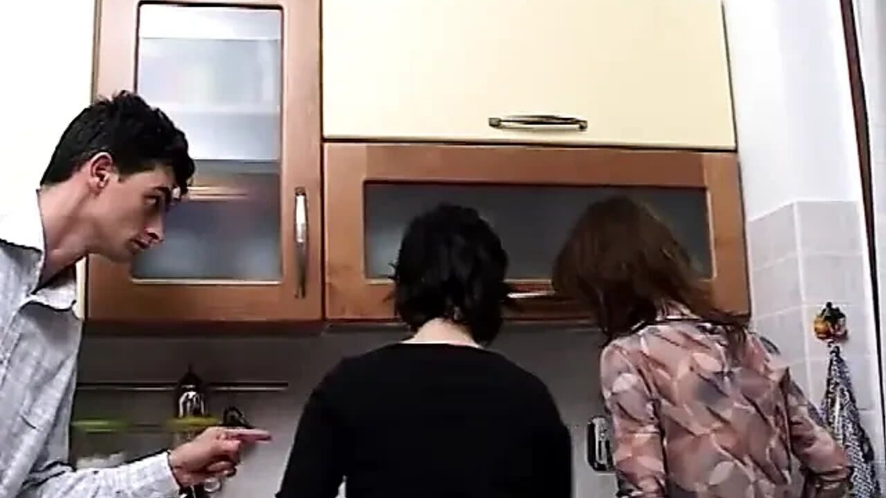 Young whore gets fucked by two guys and she likes to be filmed