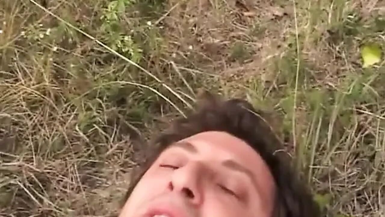She gets an amazing fuck outdoor